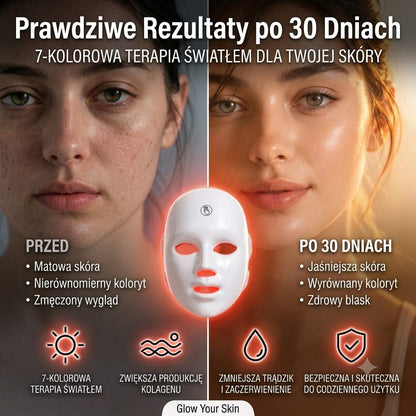 GLOWENLY® Maska LED na twarz